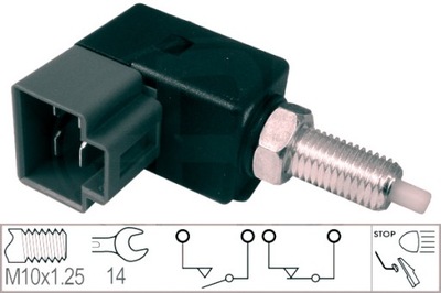 ERA SENSOR CONMUTADOR DE LUZ LUZ DE FRENADO ERA 330043 ERA  