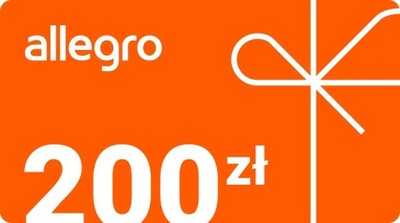 Karta Podarunkowa Allegro - 200 zł
