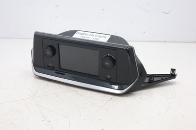 Дисплей радио peugeot 208 ii 2021rok 9841863880 фото №1