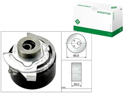 Ролик натяжна ремінь розподільного валу ford maverick mazd фото №1