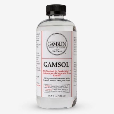 Gamsol Medium Szybkoschnące rozcięczalnik Gamblin 500 ml do farb olejnych