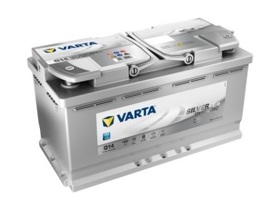 VAR595901085 АККУМУЛЯТОР VARTA SILVER D AGM 95AH/85