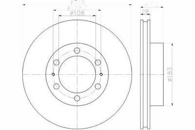 Textar гальмівні диски гальмівні 2szt. toyota 4 runner fj c фото №1