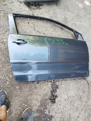 Дверь правый перед vw polo 4 fl 9n lc7v фото №1