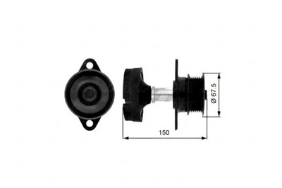 Шків генератора ford focus 1.8 , ford focus estate, wagon 1.8 , фото №1