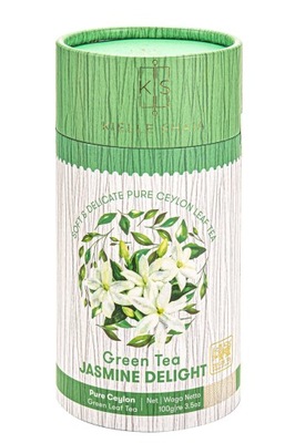 Zielona herbata cejlońska z aromatem jaśminu