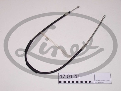 CABLE FRENOS VW LT 31 POR PIEZAS RUEDAS 47.01.41 LINEX CABLES LINEX 47.01.41  