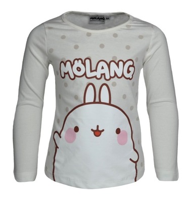 Bluzka t-shirt MOLANG długi rękaw 110