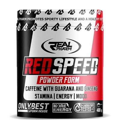 REAL PHARM RED SPEED przedtreningówka 400G Trus-ma