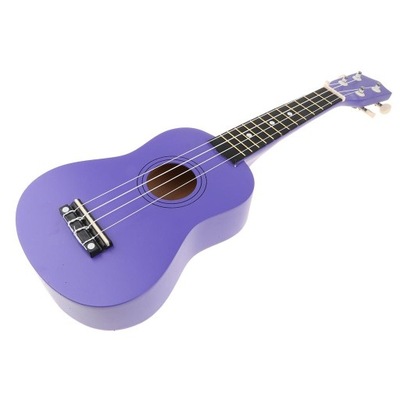 21-calowa gitara ukulele ciemna
