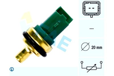 FAE SENSOR TEMPERATURA DE LÍQUIDO REFRIGERACIÓN VOLVO C30 C70 II S40 II S60  