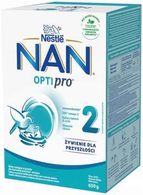 NESTLE NAN OPTIPRO 2 mleko modyfikowane 650 g