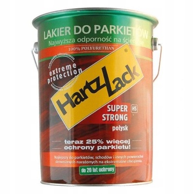 HARTZLACK LAKIER DO PARKIETU STRONG POŁYSK 5L