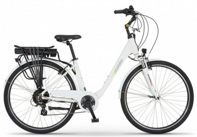 Rower elektryczny Ecobike TRAFFIC WHITE 10,4Ah