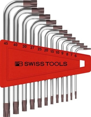 Zestaw kluczy 12-cz. T6-T45 PB Swiss Tools