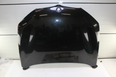 Капот крышка двигателя bmw x1 f48 475 черный sapphire фото №1