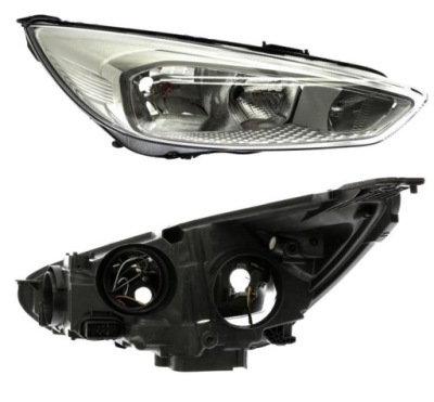 Фара лампа правый ford focus iii 14- фото №1