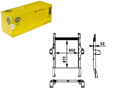 HELLA ИНТЕРКУЛЕР HELLA 41214448 407001N LKIV067 L