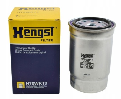 Hengst фільтр пального kia ceed cerato rio soul 1.4 1.6 crdi sportage 2.0 crdi фото №1