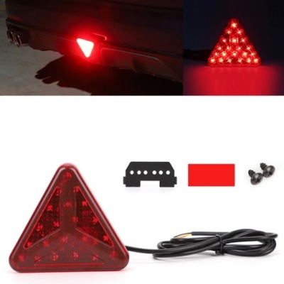 Світло стоп-сигнал універсальні лампа задня стоп третій червоні mocne f1 фото №1