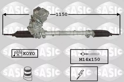 SASIC 7176061 STEERING RACK STEERING  