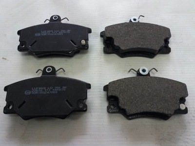 Тормозные колодки тормозные перед fiat punto/tipo/uno lancia dedra фото №1