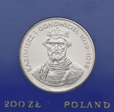 200zł Kazimierz I Odnowiciel (35-36)