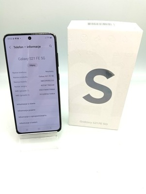 Smartfon Samsung Galaxy S21 FE 6 GB / 128 GB grafitowy