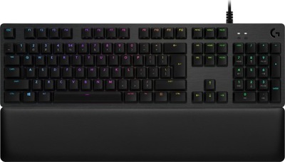 Gamingowa klawiatura Logitech RGB podświetlana z podkładką G513