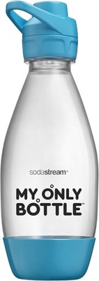 Butelka SodaStream My Only Bottle 0,6l Niebieska - SPORTOWA