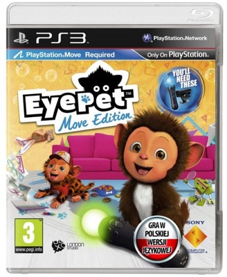 EyePet Move Edition PS3 Polski Dubbing PL