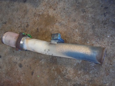 Труба вихлоп турбонагнітача scania 260 фото №1