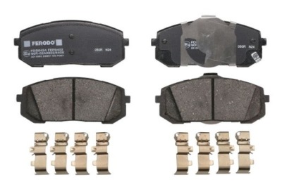 Тормозные колодки тормозные перед ferodo fdb5424 фото №1