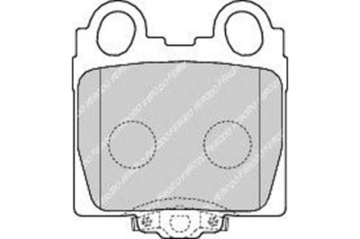 Ferodo гальмівні колодки гальмівні lexus gs 300 grs195_. grs фото №1