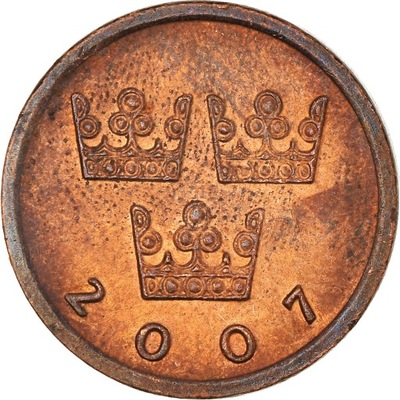 Moneta, Szwecja, 50 Öre, 2007