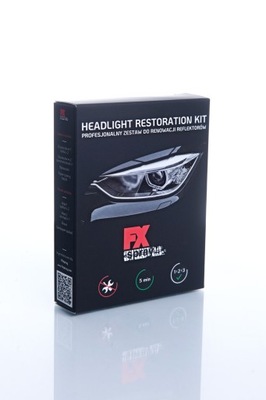 Zestaw do renowacji świateł reflektorów FXspray FX01