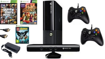 KOMPLET XBOX 360 KINECT 2 NOWE PADY ! GRY