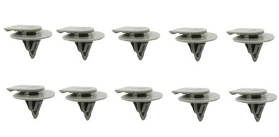 Mini cooper one r55 56 57 клипсы накладки крыла фото №1