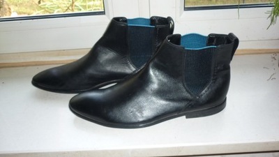 CLARKS- SKÓRA SZTYBLETY R; 43