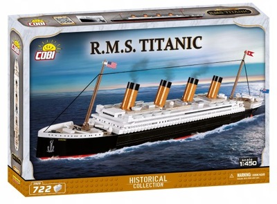 Klocki COBI 1929 R.M.S. Titanic STATEK 722 EL