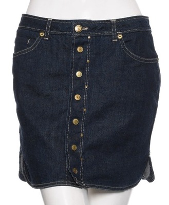 MANGO JEANS jeansowa mini spódniczka r. 36
