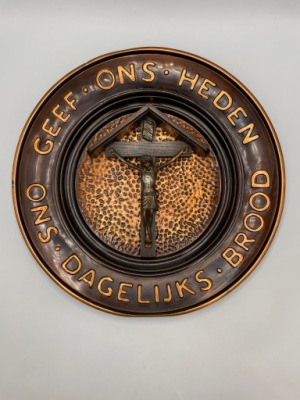 Stary piękny krzyż 34cm