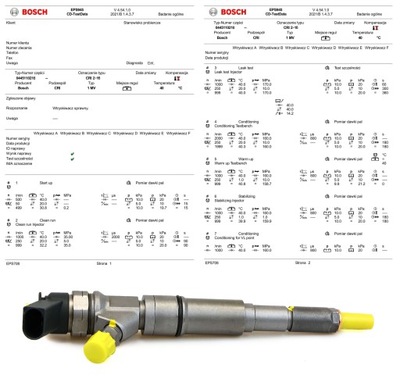 ФОРСУНКА BOSCH 0445110216 ЯКІСТЬ I ГАРАНТІЯ