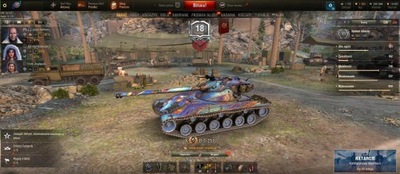 WOT konto World Of Tanks Linia B-C 25t