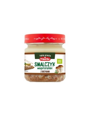 Smalczyk wegetariański z grzybami 160g Primavika