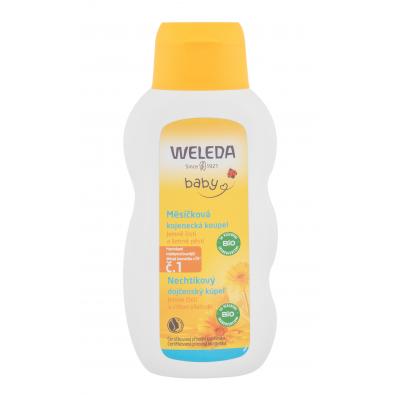 Weleda Baby Calendula Cream Bath 200 ml dla dzieci Krem pod prysznic