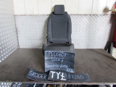 Сиденье середина задняя 2 ряд peugeot 5008 09-13r фото №1