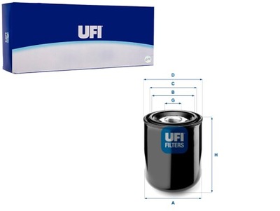 FILTRAS ORO IVECO OEM UFI UFI 