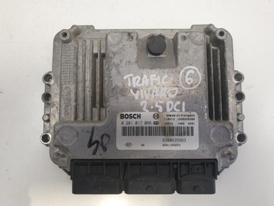 Renault trafic ii 2.5 dci блок керування двигуна фото №1