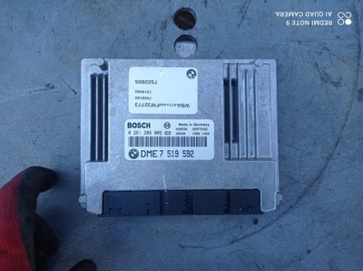 COMPUTADOR DEL MOTOR BMW E46 1.8I 7519592  